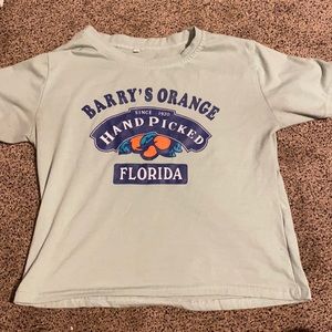 Barry’s Orange Crop Top